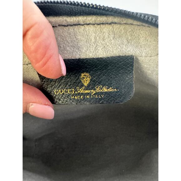 Gucci Vintage GG Supreme Travel Case with Web Stripe - Picture 7 of 8